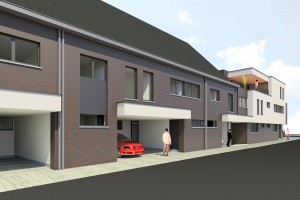 moderne laag-energiewoningen