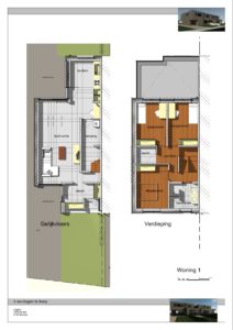 Plan linker woning